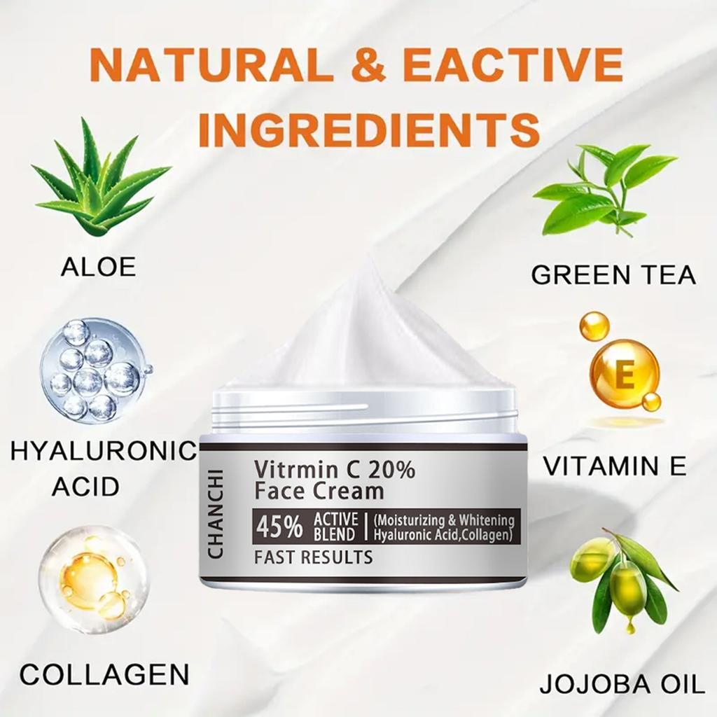 Sérum s vitamínem C pro kontrolu hydratačního oleje na obličej Stažení pórů Hluboké skvrny proti vráskám Vyblednutí jemných linek