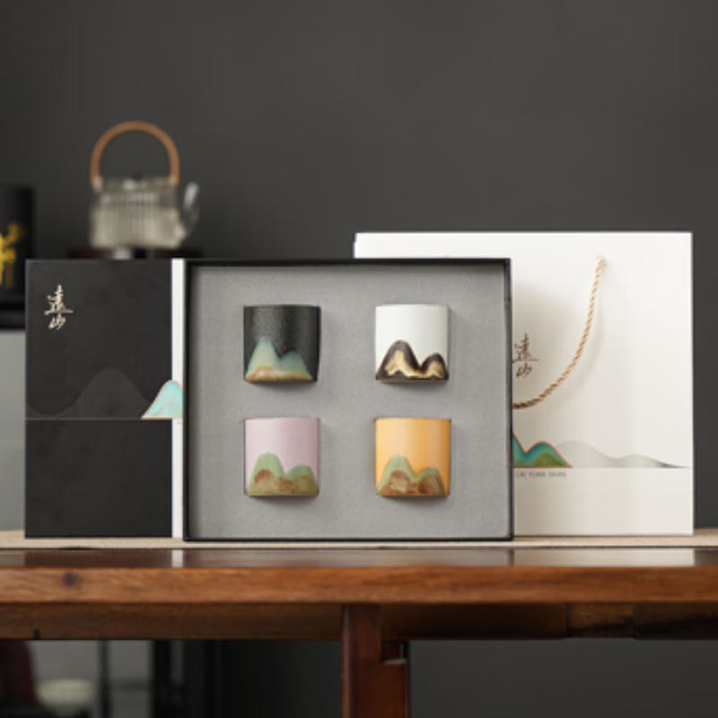 

Wushiyuan Yuanshan Four-Color Ceramic Master Teacup