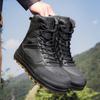 Men's Boots Outdoor Boots Lace-Up Motocross Boots Mountaineering Hiking Desert Waterproof Work Safety Shoes