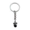 Merry Christmas Keychain Letter Charm Holiday Key Holder 28mm Ring