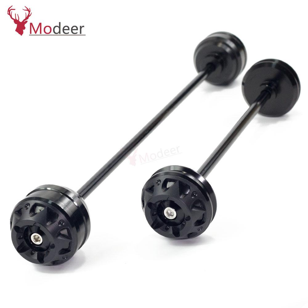 Pair For Yamaha TMAX 530 T MAX 2012 2013 2014 2015 2016 Motorcycle parts Falling Protection Front & Rear Axle Slider Falling