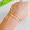 2023 New Fashion Trend Unique Design Elegant Delicate Double Layer Butterfly Pearl Bracelet Women Zircon Party Premium Gift