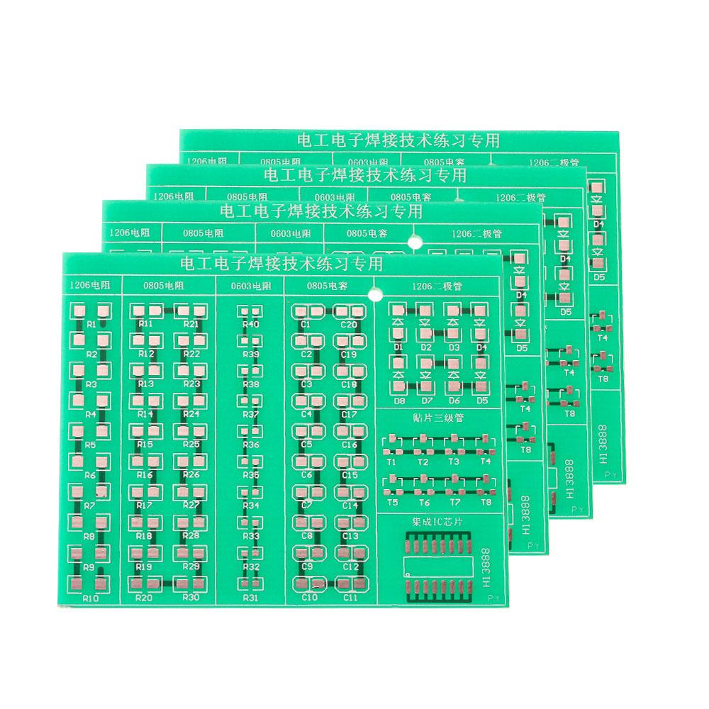 5PCS Single Sided PCB for 0805 1206 SOT23  50X60MM  53X63MM DIY PCB Board SMD PCB Board Electronic Kit