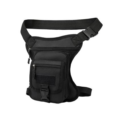 Men's Camouflage Multifunctional Outdoor Bag - Crossbody, Waist, and Leg Options for Sports and Mountaineering.