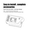 For Motorcycle ATV Motorboat Lawn Mower Counter Motorcycle Meter Hour Meter Wireless Motorcycle Accessories Resettable