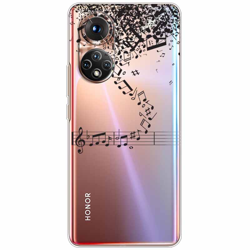 Clear Soft TPU Cover For Honor 50 Pro Lite Case Honor70 5G New Silicone Transparent Funda for Huawei Honor 70 5G Honor50 Coque