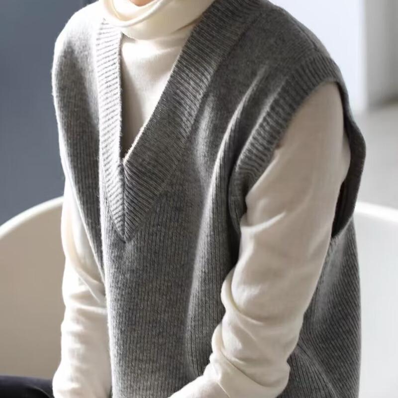 Firstview Women's V-Neck Sweater Vest