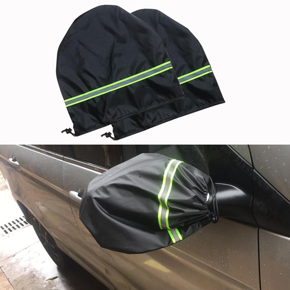 75x42" Car Windshield Snow Cover Ice Removal Wiper w/ Magnetic Edges Protector