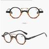 Retro Small Round Frame Reading Glasses for Women - Lightweight, Spring Hinges, High-Definition Eye Protection