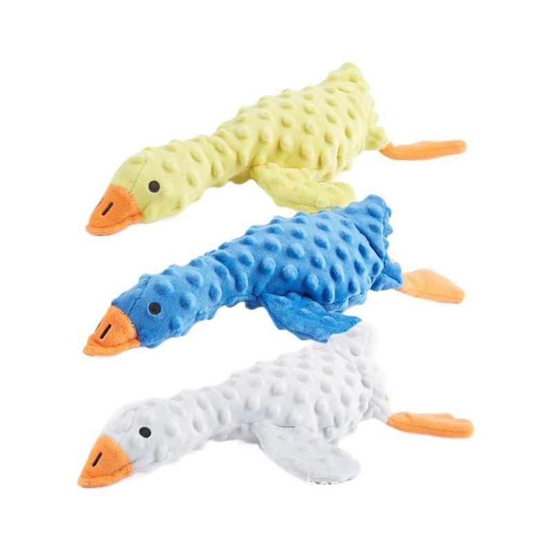 Plush Dog Toys Plush Squeak Toy Cute Soft Pet Supplies Funny Interactive Crinkle Treat Hiding Puzzle For Chewing Teeth Cleaning