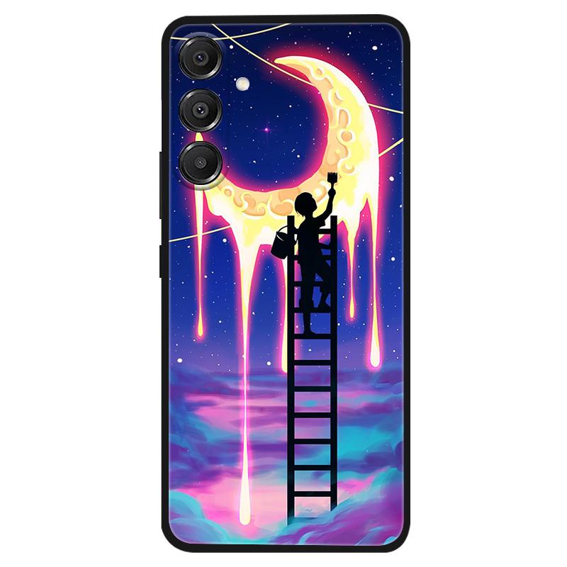For Samsung A56 Case Silicone Luxury Space Soft Bumper for Samsung Galaxy A36 A26 A56 A16 4G 5G Phone Cover TPU Funda Fashion
