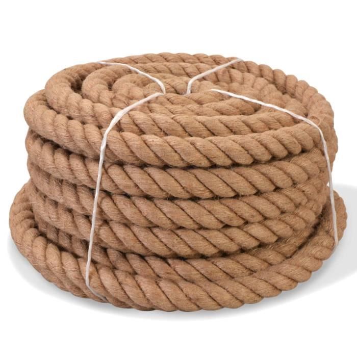 VidaXL Corde 100 % jute 30 mm 50 m