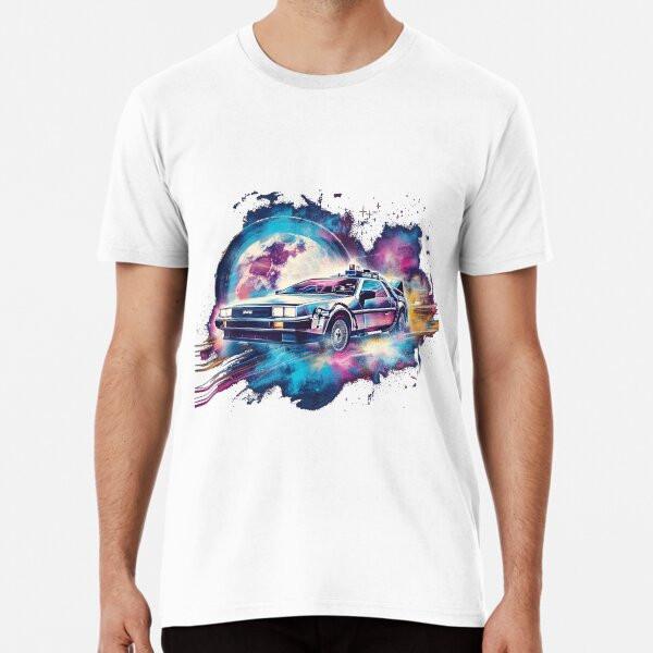 Delorean: The Time Machine T-Shirt S-5XL Best T-Shirt