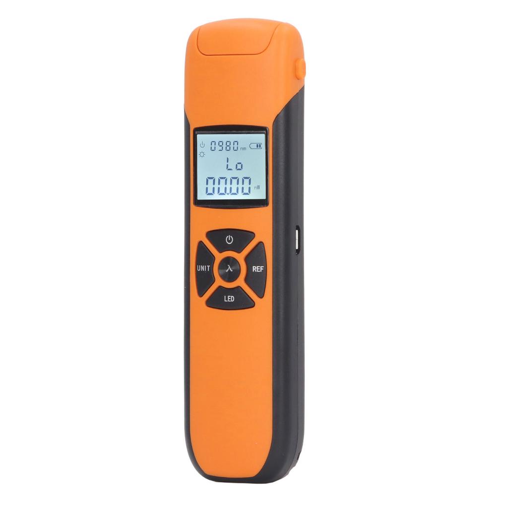 Lichtwellenleiter-Leistungsmessgerät 800 bis 1700 nm Tragbar Auto-Speicherung Mini Optisches Leistungsmessgerät