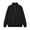 Women's Fashion Casual Half Zip Sweatshirt Color Loose Fit for Everyday Wear