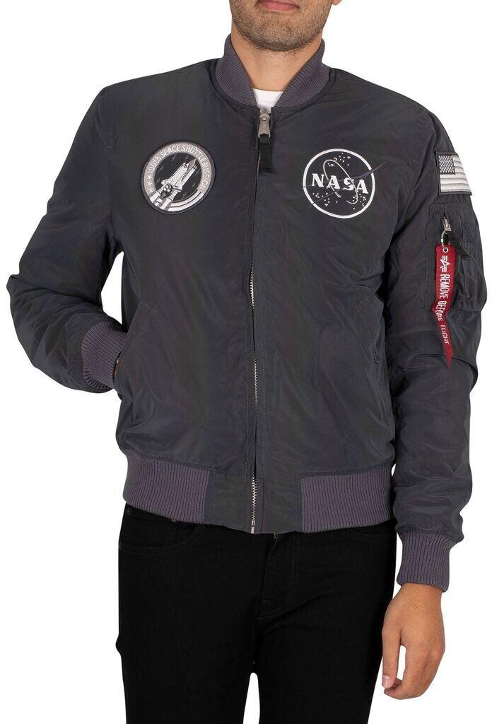 Alpha Industries MA-1 Nasa Reflective зимняя куртка (128112) антрацит