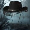 Personalized Halloween Party Performance Hat with Fringed Beaded Pendant Decoration Fashionable Outdoor Performance Party Hat
