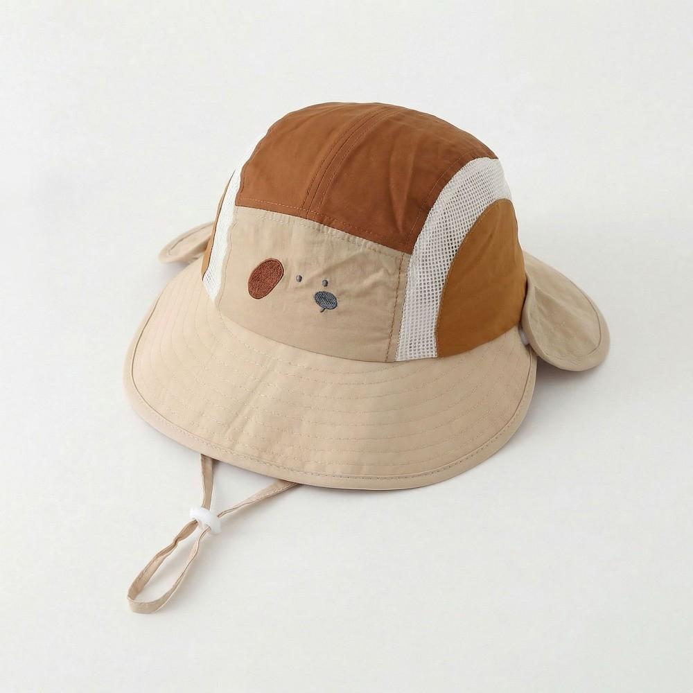 Wide Brim Sun Hat Quick-Dry Children s Hat Fashion Shawl Cap  for Children 4