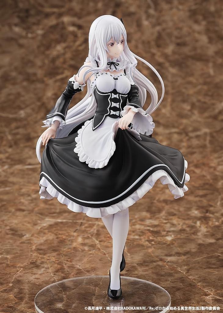 Kadokawa KDcolle Re:Zero - Starting Life In Another World Echidna Roswaal's Mansion Maid Outfit Ver. 18 Scale Plastic Painted Complete Figure