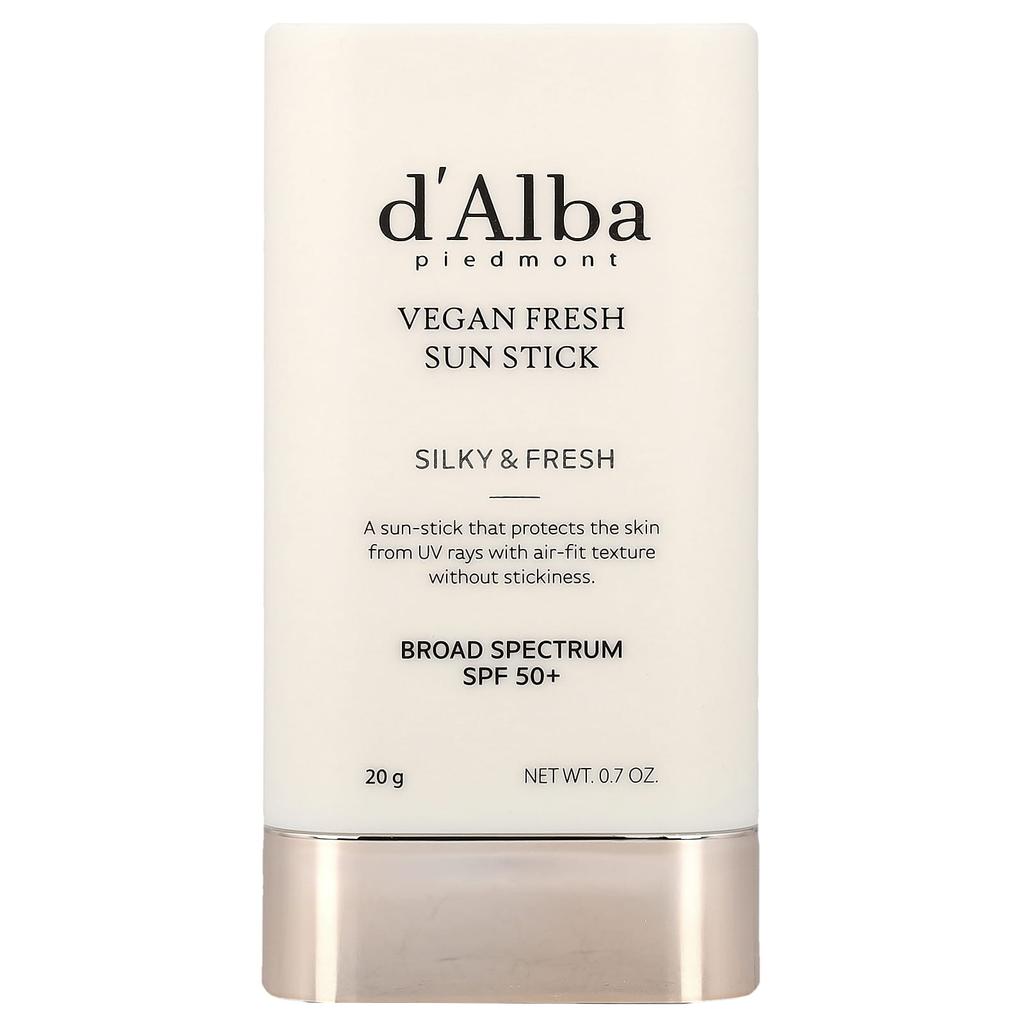 D'Alba, Vegan Fresh Sun Stick, Spf 50+, 20G(0.7Oz)