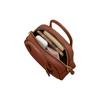 Coach Borough Bolso 23 Metal Logo Zip Closure Leather Shoulder Crossbody Bag Medium Women's Brown