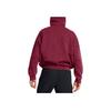Under Armour Icon Heavyweight Fashion Versatile Hoodie Men hoodies Deep-Red 1386552-625