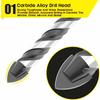Efficient Universal Triangular Drill Bits Hole Openers For Ceramic Concrete
