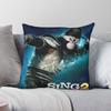 Sing Johnny Square Pillowcase Polyester Linen Velvet Creative Zip Decorative Throw Pillow Case Car Cushion Cover