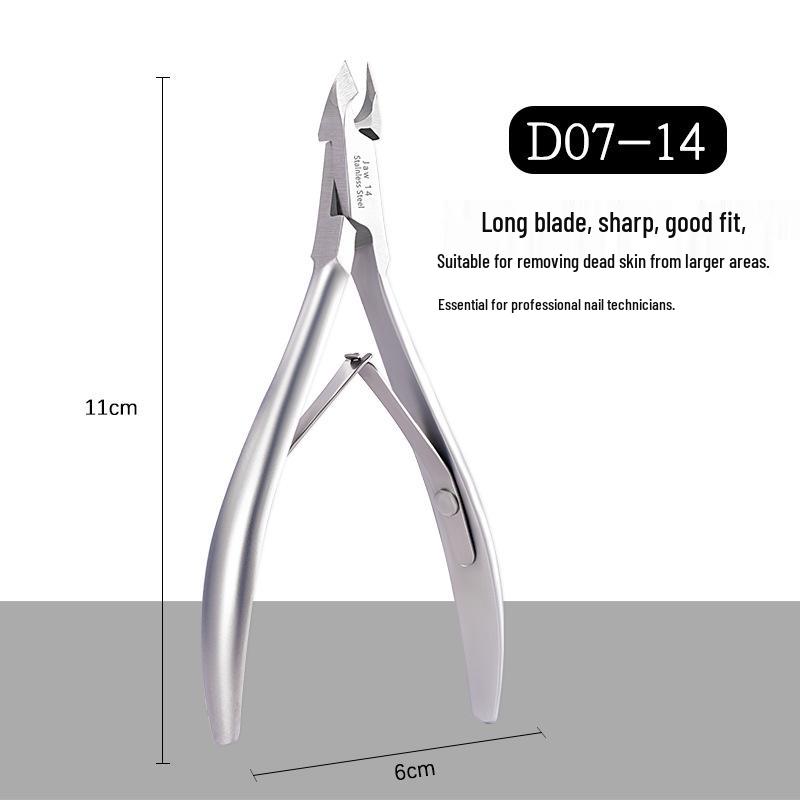 Professional Cuticle Nipper & Nail Art Tool Set: Remove Dead Skin, Callus, Trim Nails, Remove Gel Polish.