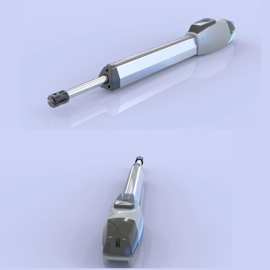 Heavy-Duty 500KG Automatic Straight-Arm Swing Door Opener for Wrought Iron Gates