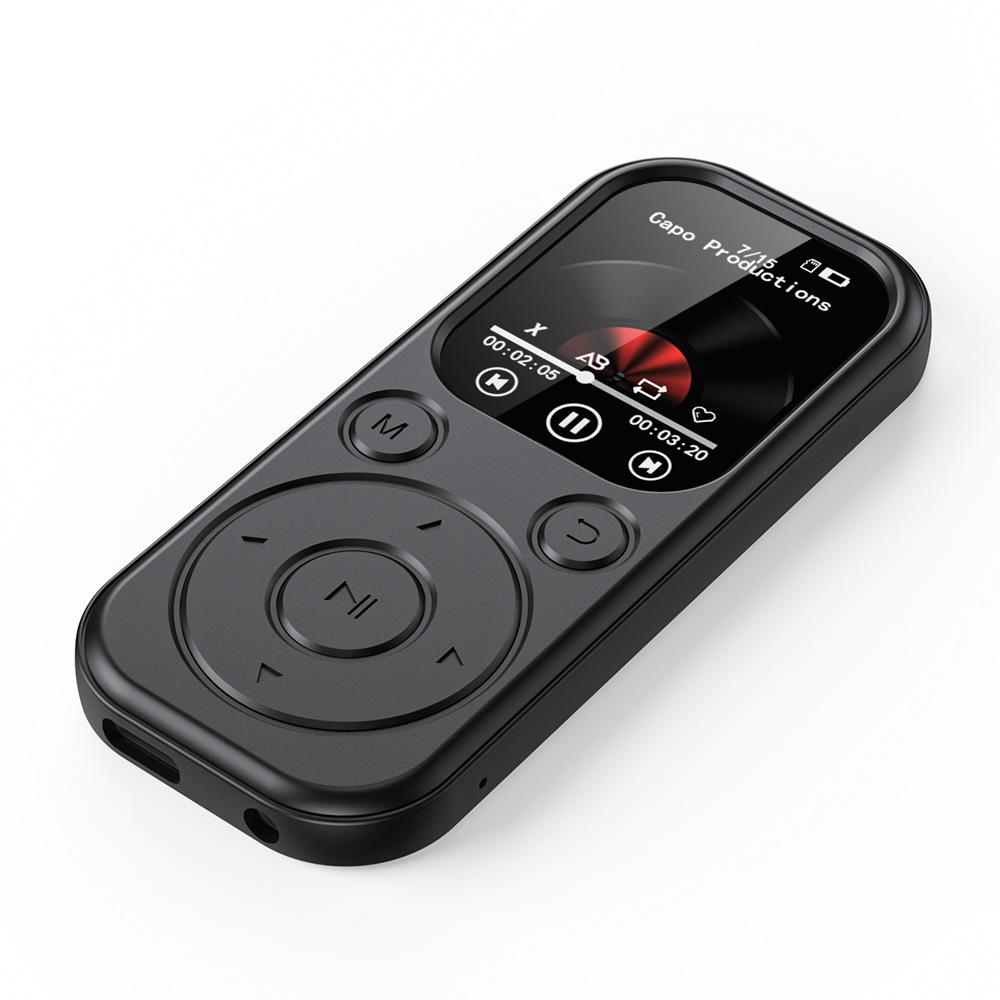 Hudební přehrávač MP3/MP4 s funkcí nahrávání a připojením Bluetooth