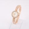 Women Crystal Rhinestone Ladies Dress Wristwatches Bracelet Quartz Watch Clock