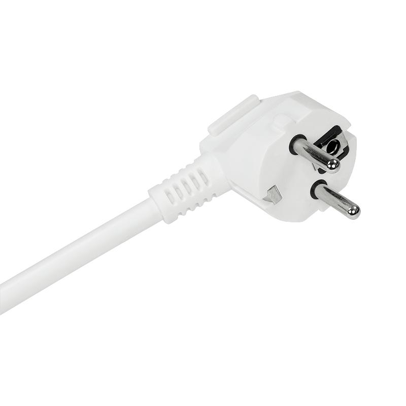LogiLink LPS202 6-Way Power Strip with Switch, 1.5m, White