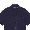 Polo Ralph Lauren Solid Color Single-Breasted Short Sleeve Shirt Men Shirts Navy-Blue 710962261-003