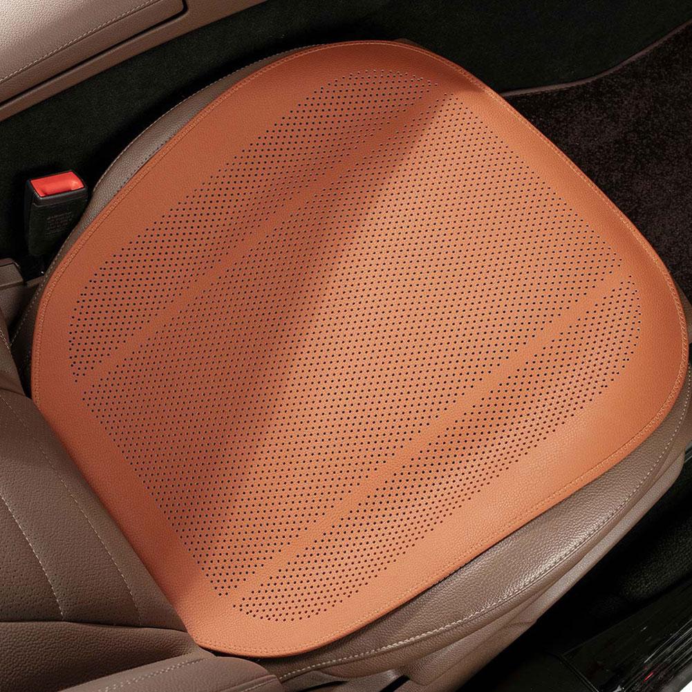 Cuscino per Sedile Auto Perforato e Traspirante Universale Quattro Stagioni Coperture Protettive Interni Proteggi Cuscino Sedile Sedia Strumento Auto