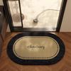Pre-owned Non-slip Diatomaceous Earth Bath Mat - Absorbent, Dirt-Resistant, Quick-Dry, Wear-Resistant for Bathroom or Entrance
