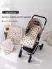 Thickened Fleece Baby Stroller Pad - Warm & Cozy for Autumn/Winter