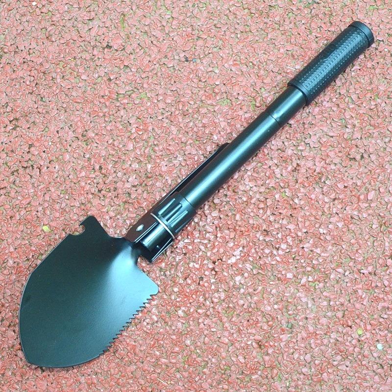 

Multi-functional Folding Military Shovel Fishing/Engineer/Camping/Gardening Shovel Car Emergency Pickaxe Outdoor Survival Tool чорний