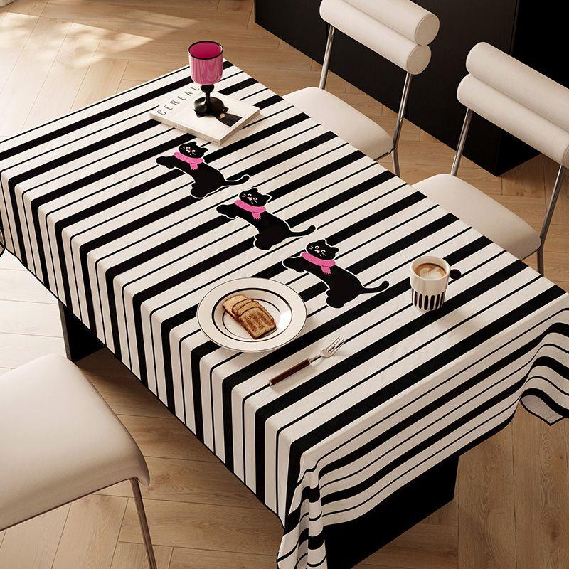 

Скатерть мультяшной серии «Кошки» в стиле инс, прямоугольная, тканевая, скатерть для обеденного стола, скатерть для журнального столика, круглая скатерть, скатерть для студенческого стола Cat A 85cm x 85cm (can be used for Round Table)