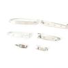 50-100Pcs Iron Safety Pins DIY Rustproof Buckle Pin Metal Brooch Badge