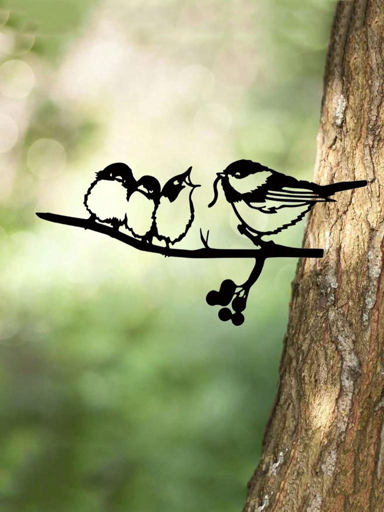 Metal Branch Outdoor Decor in Multiple Colors