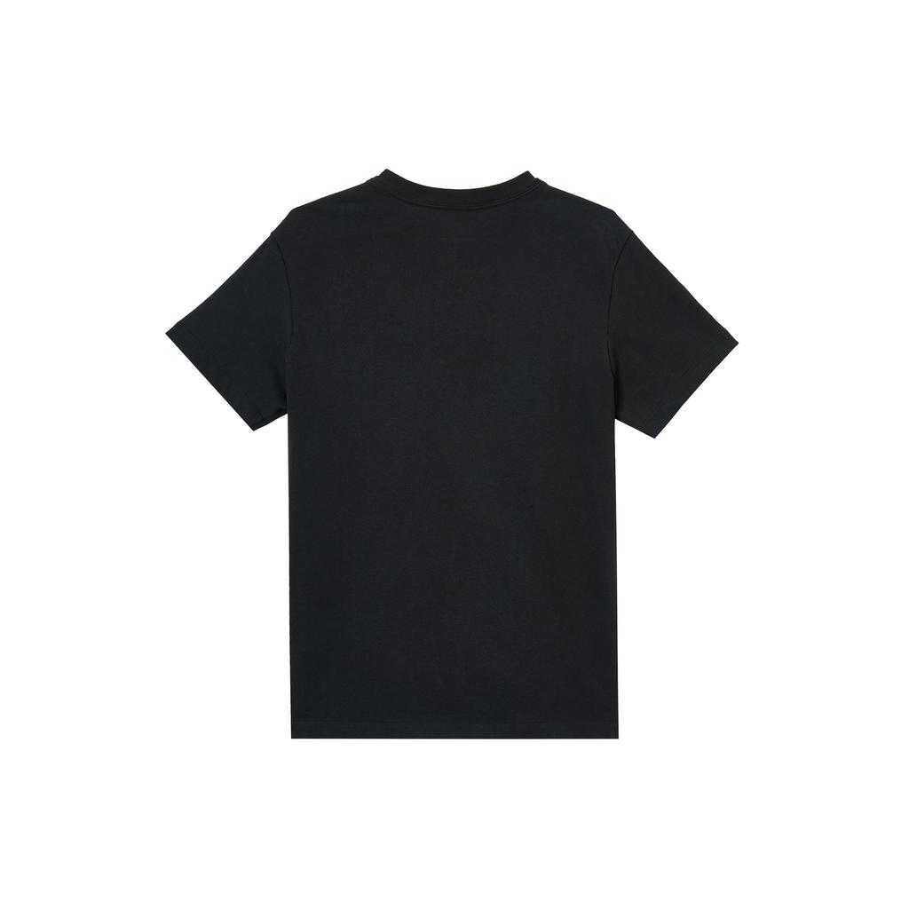Nike Logo Print Round Neck Loose Casual Breathable Short Sleeve T-Shirt Women Tops Black DX7919-010