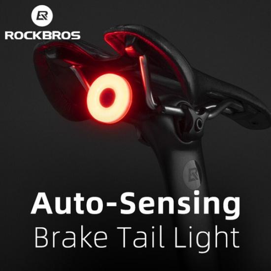 ROCKBROS Bike Taillight Rechargeable LED Cycling Rear Lights Back Bicycle Light
