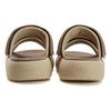Fila Donut Velcro Fashion Versatile Comfortable Durable Antibacterial Slide Sandals Women Sandals Brown Yellow F12W421505FBS