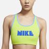 Nike Dri-FIT Swoosh Circa Printed Logo Sports Bra Women Underwear Atomic-Green DM0578-321