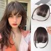 Bangs Wig Synthetic Bangs Lady Invisible Bangs  Age Reduction Forehead Wig Piece Wigs For Women A Variety of Colors Are Available