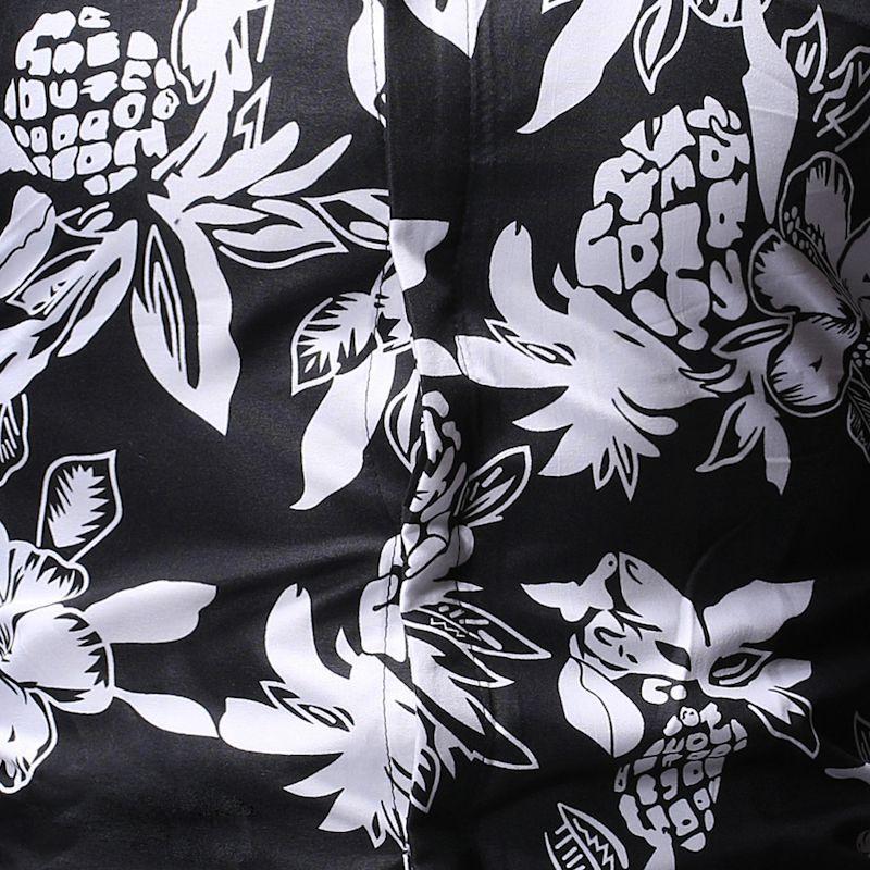 Mens Hawaii Floral Casual Shirt Short Sleeve Luxury Slim Fit Dress Tops Shirts