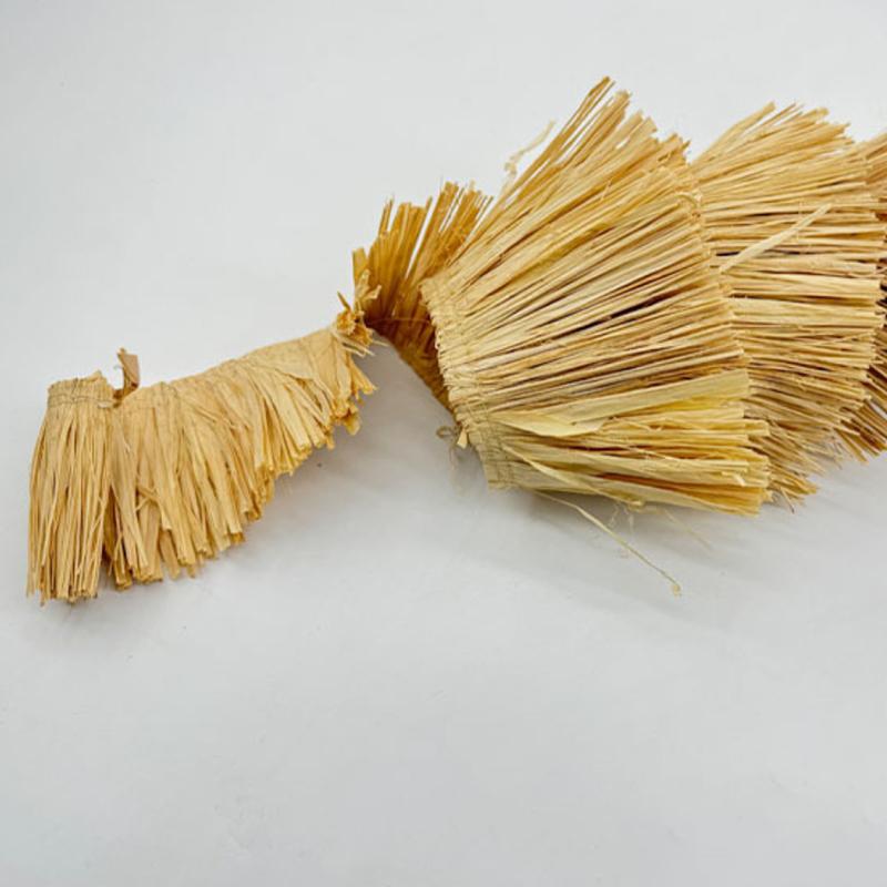 Natural Wedding Garland DIY Home Supply Background Wall Decoration Raffia Straw Tassels Jute Fringe Trim 1meter Accessories Gift