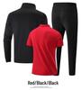 Chinese Team Stand-up Collar Sportswear: Athletic Game POLO Shirt & Casual Uniform Three-Piece Set