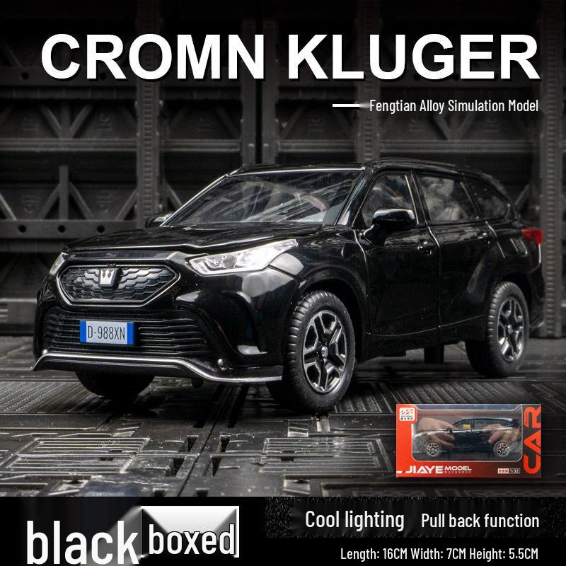 

Jiaye VB32853 Сплав Внедорожник Игрушечная машина со звуком, светом и 6 открывающимися дверями